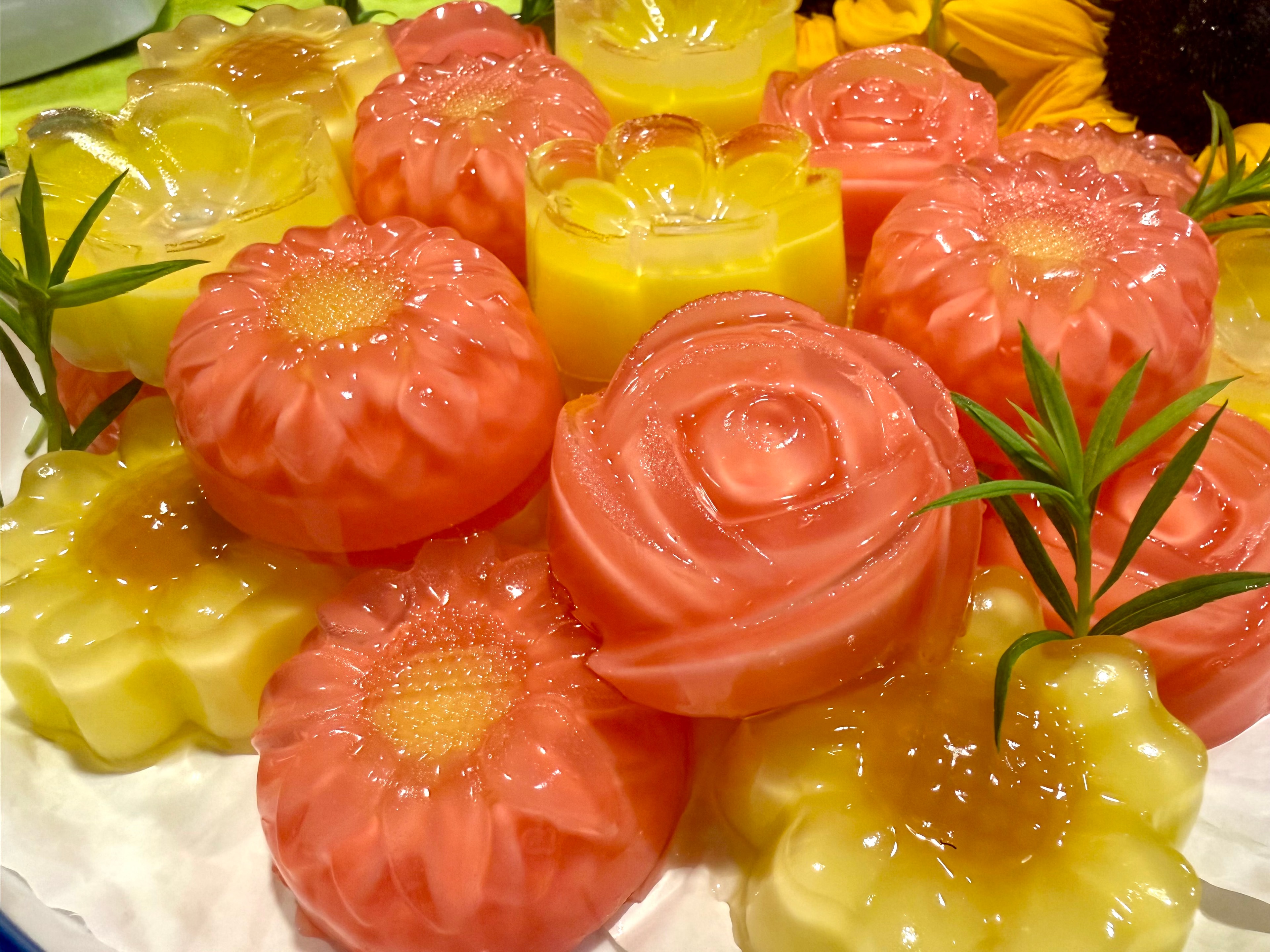 Coconut Jelly With Glass Coating